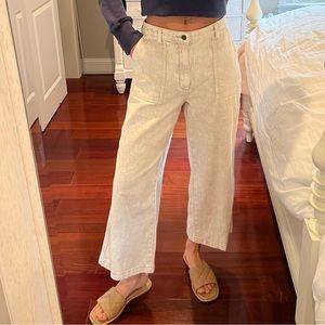 Brand New Universal Threads High Rise Wide-Leg Cropped Jeans